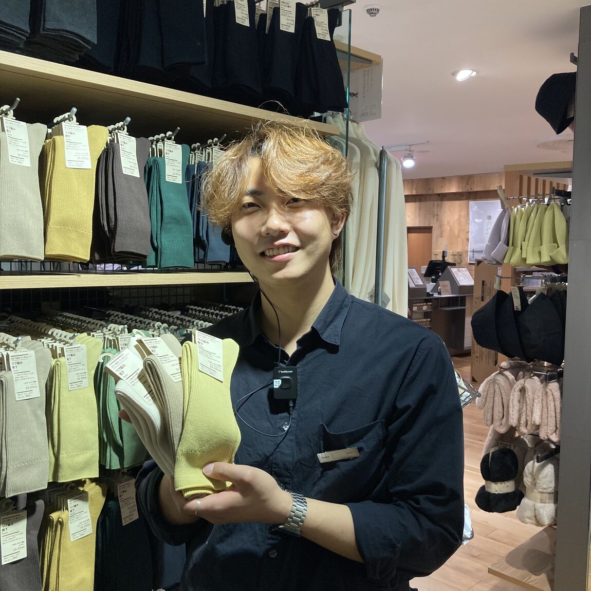 26SS靴下紳士売場