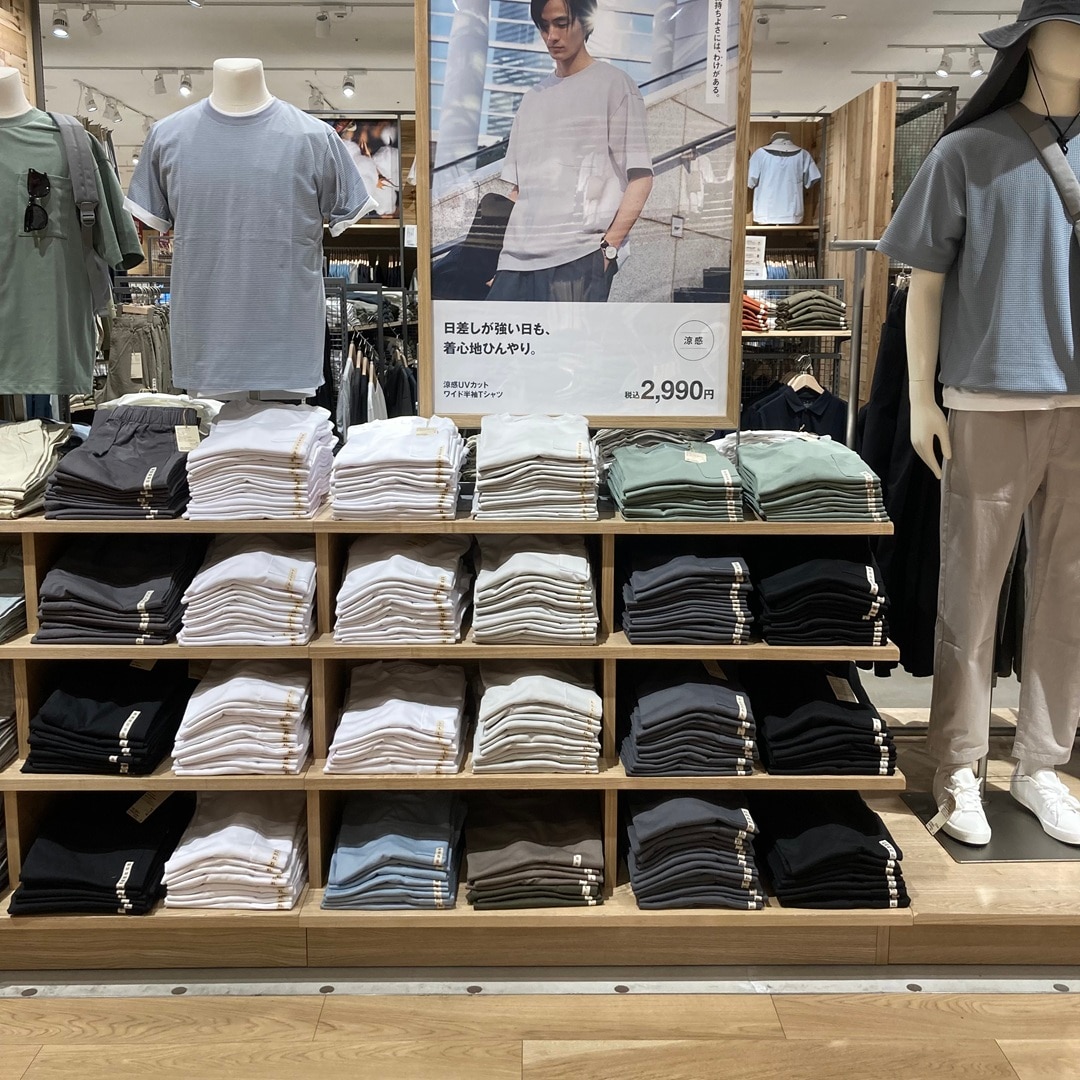 【ららぽーと堺】涼感半袖Tシャツのご紹介