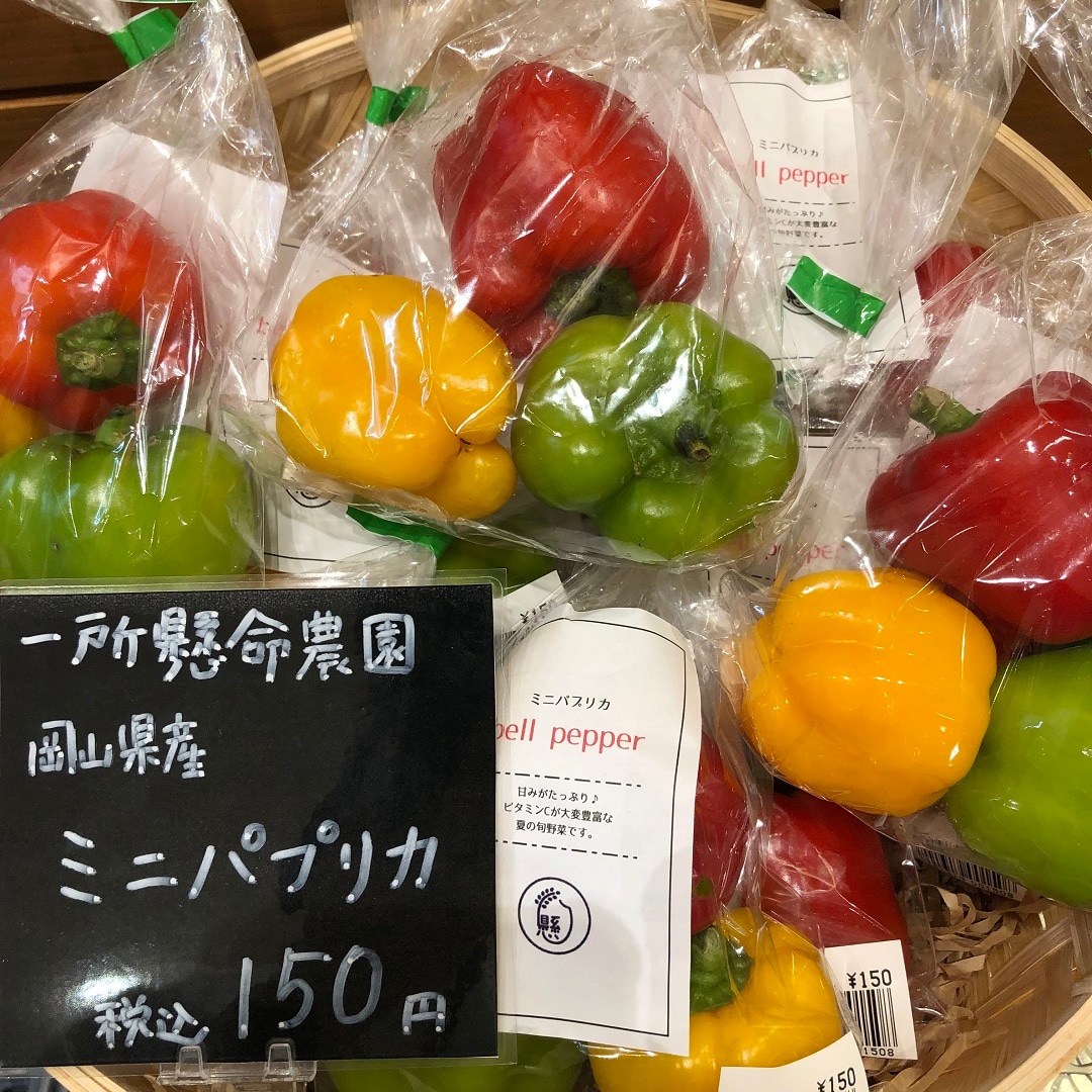 【イオンモール岡山】岡山県産の夏野菜がたくさん入荷しました