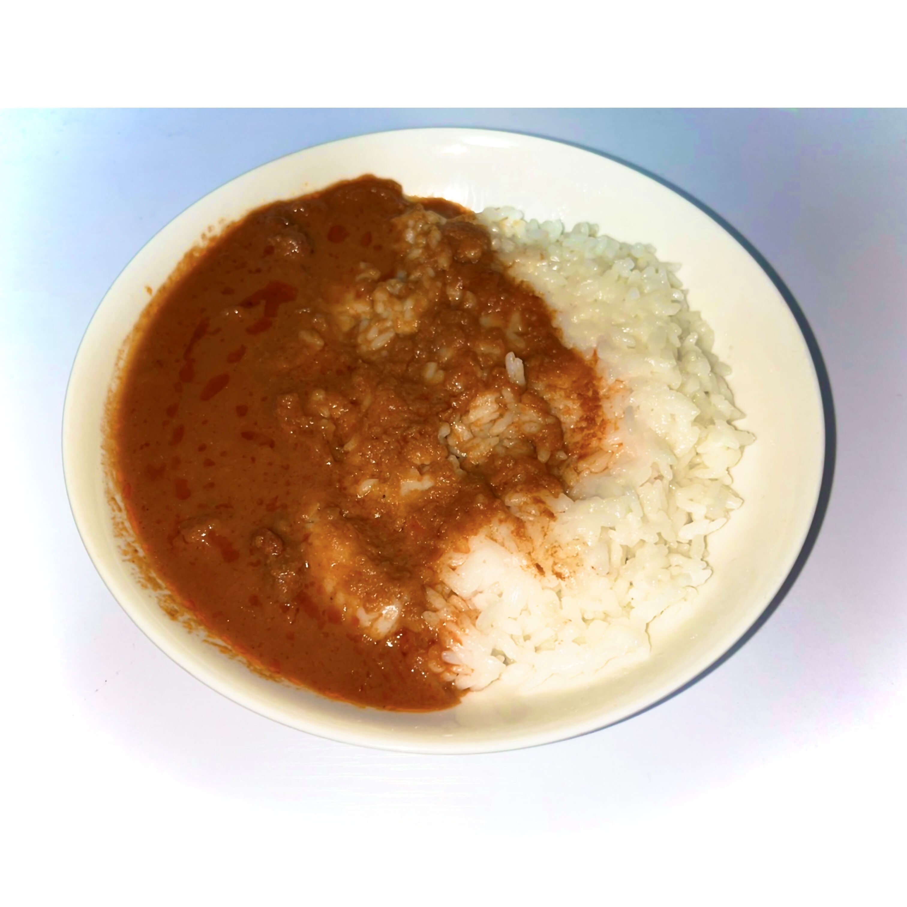 えびとトマトのカレー