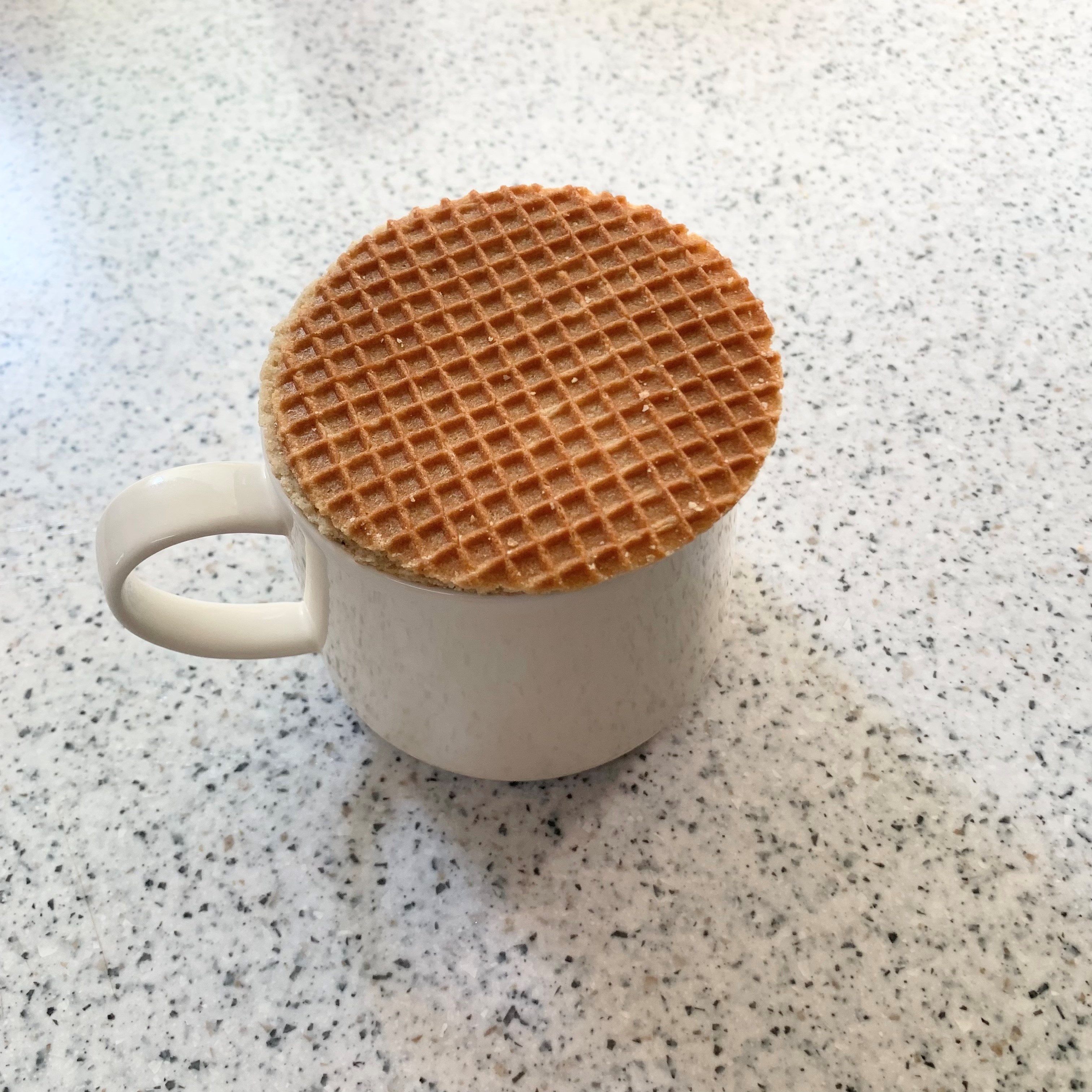 コーヒーオンストロープワッフル