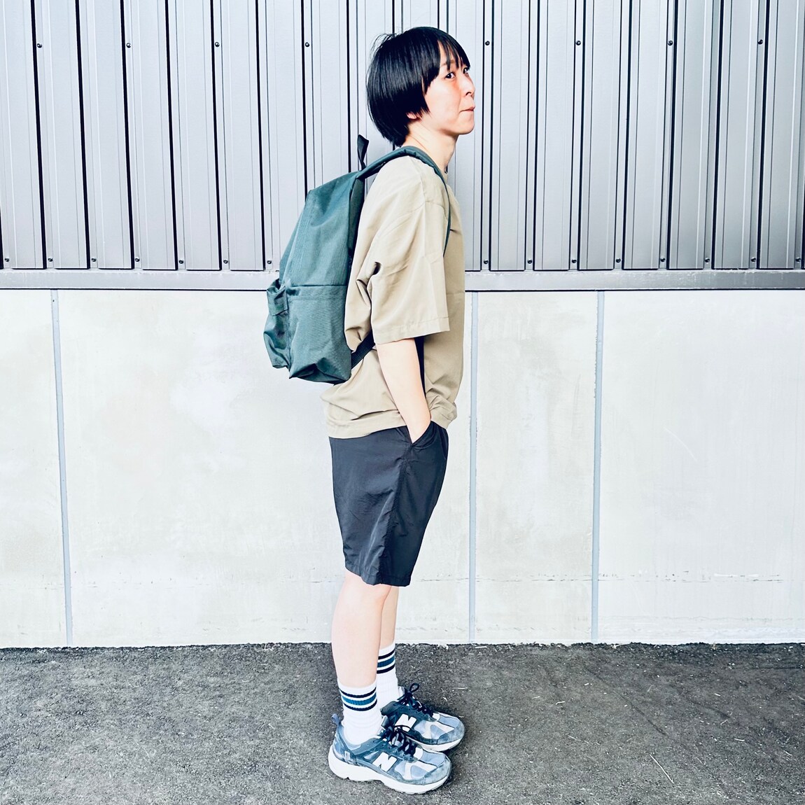 横