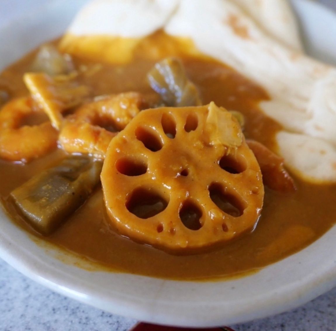 すえひろがりカレーとナン