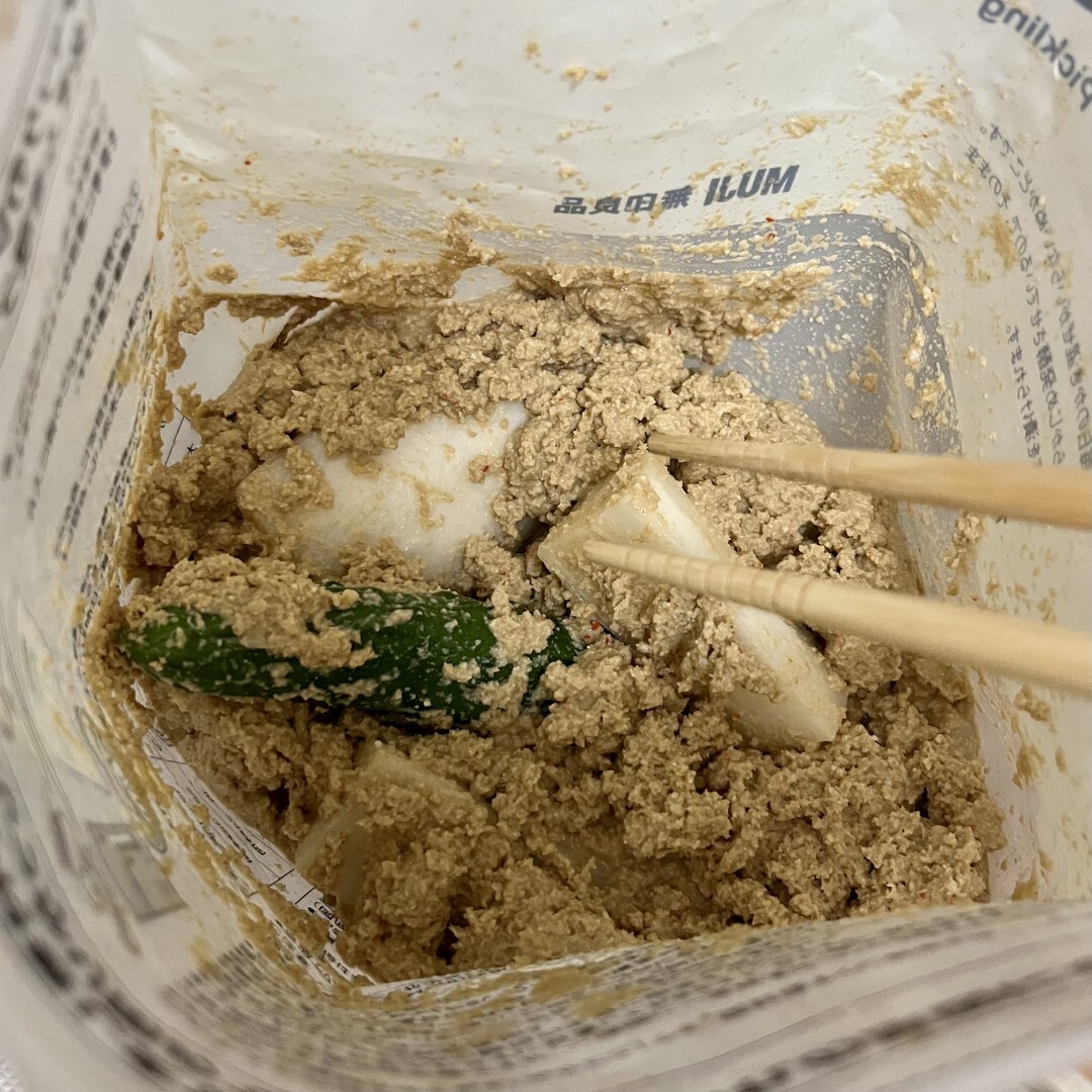 【イオンモール新発田】おうちでぬか漬け