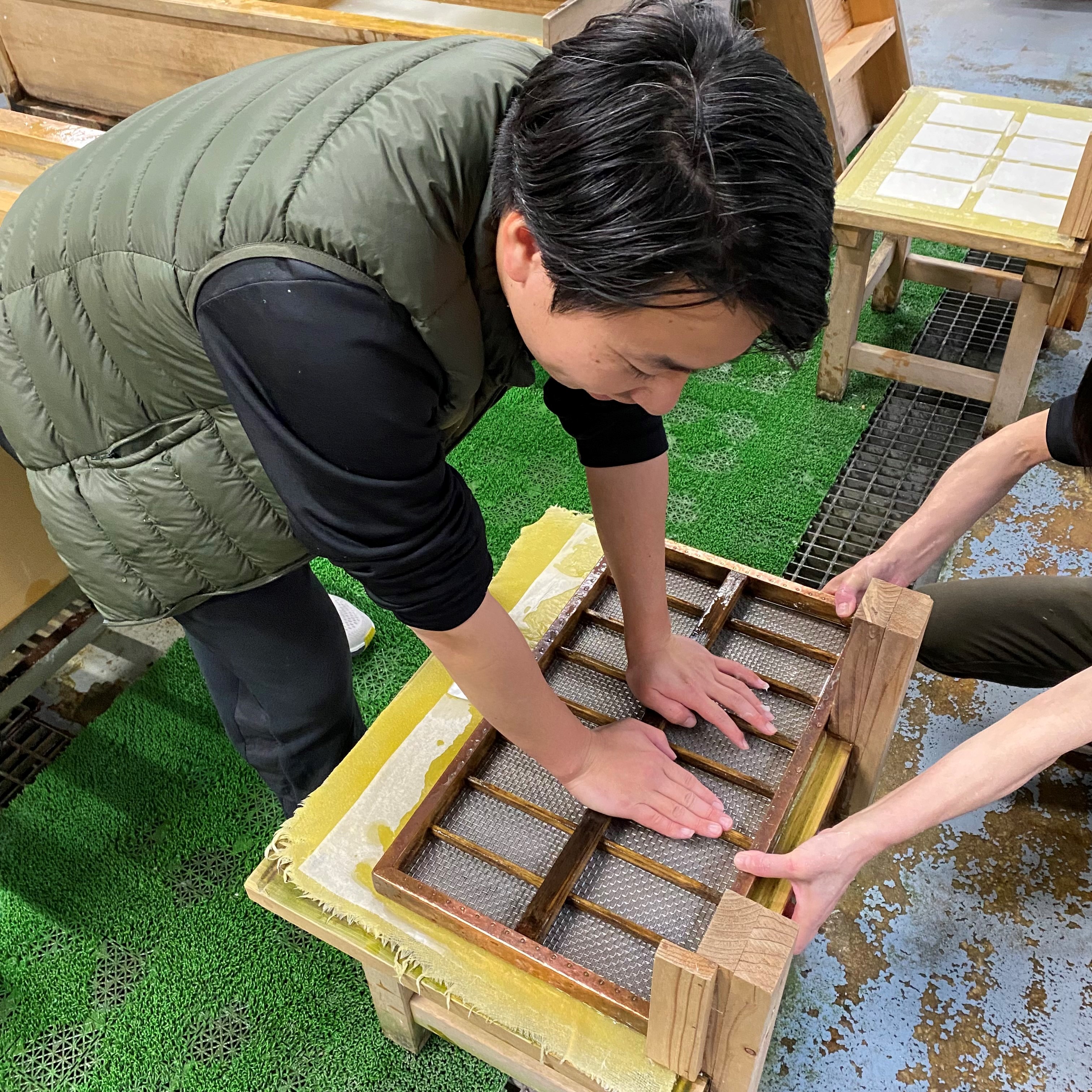 ひっくり返すところ