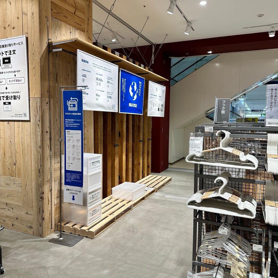 回収場所　店内側