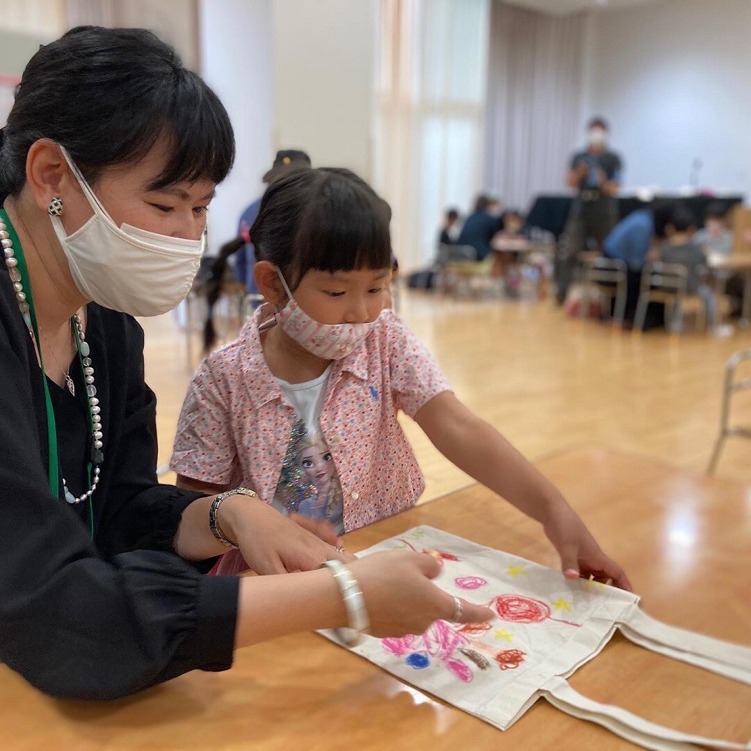【港南台バーズ】 今年も、エコバッグワークショップを開催しました。