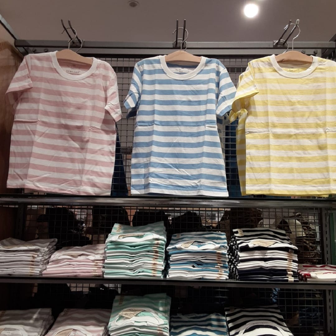 ボーダー半袖Ｔシャツ　カラーバリエーション