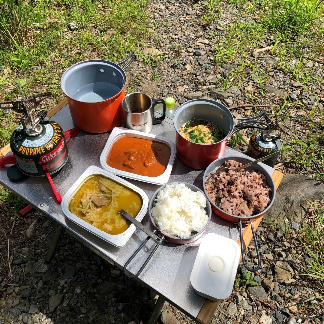 【イオンモール草津】テケテケバイクお外カレー