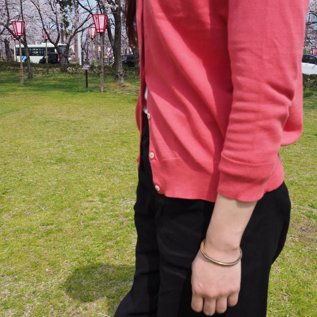 カーディガン袖