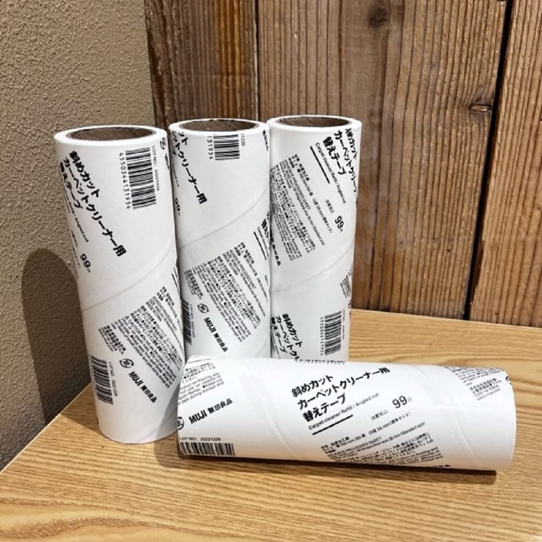 カーペットクリーナー用替えテープ斜めカット