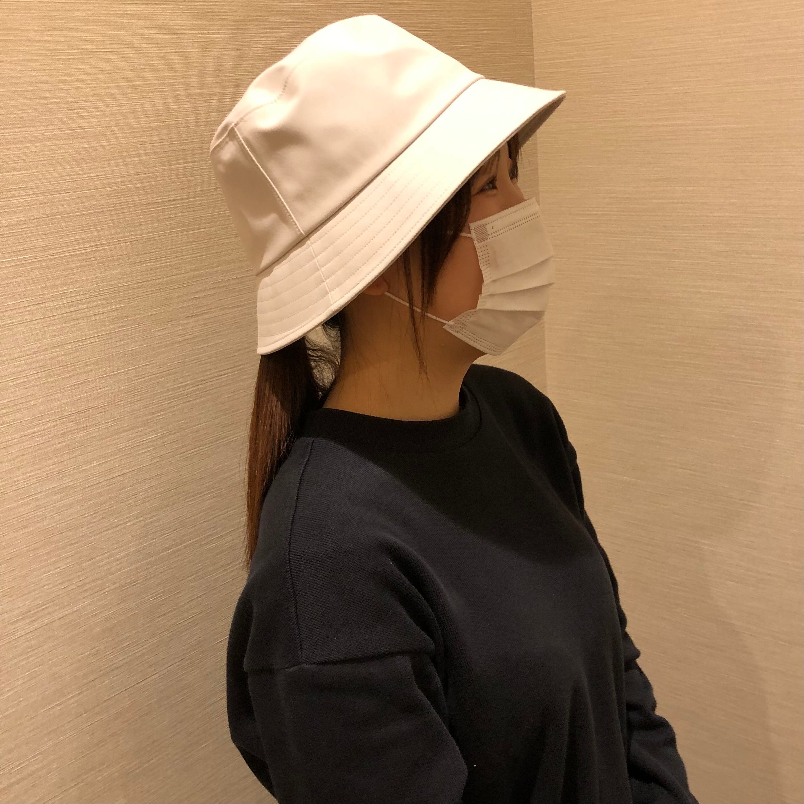 バケハかぶってもらう