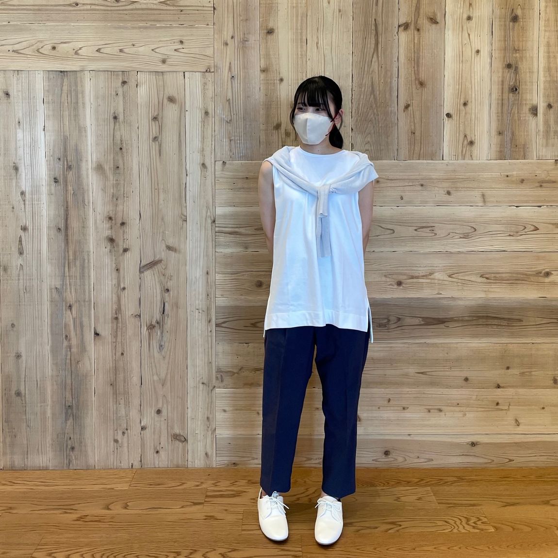 スムースチュニック正面