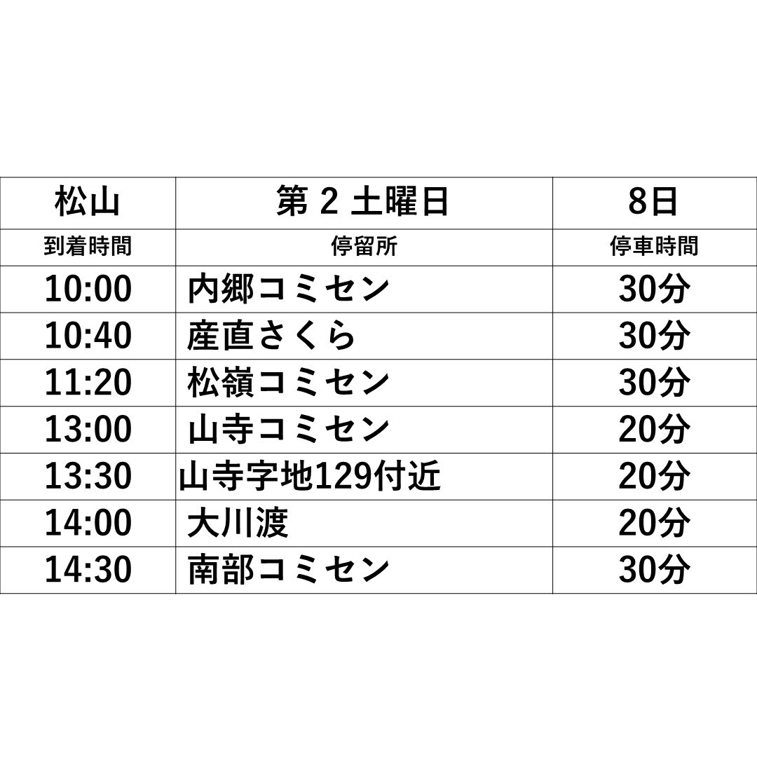 第２土曜日