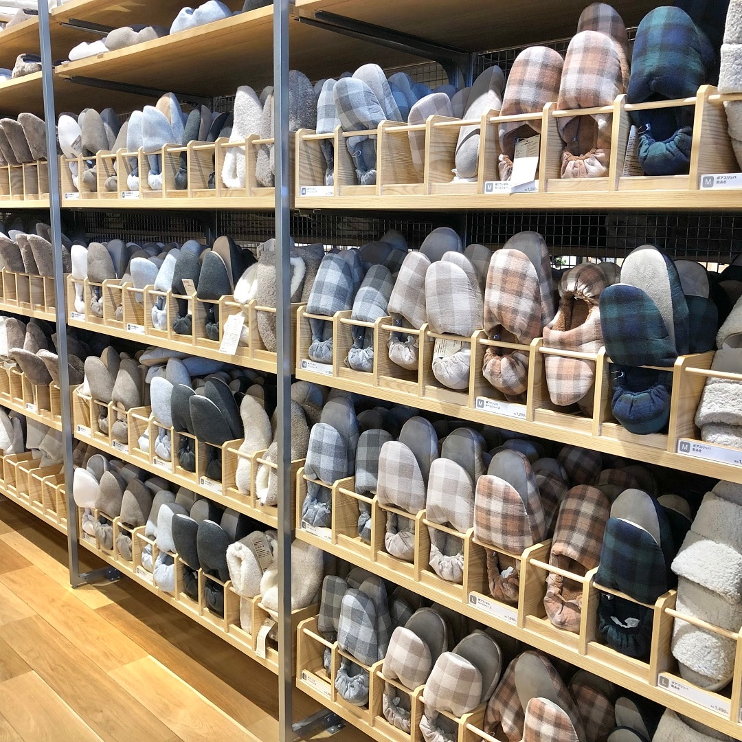 スリッパ売り場