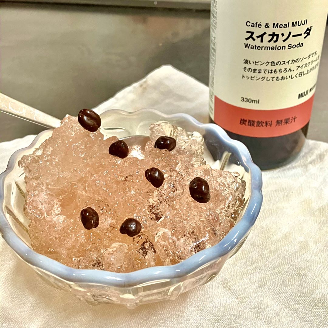 スイカのゼリー