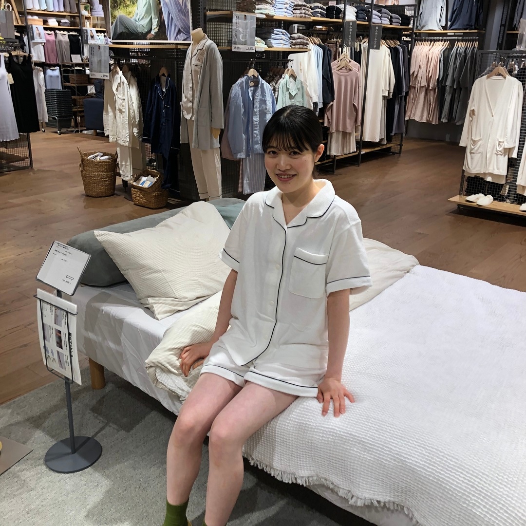 タオルパジャマ　広角