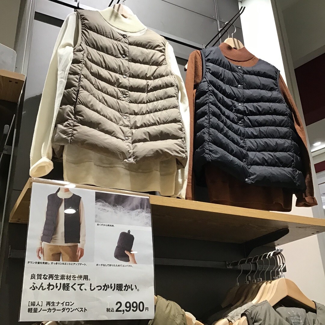 ダウンベスト