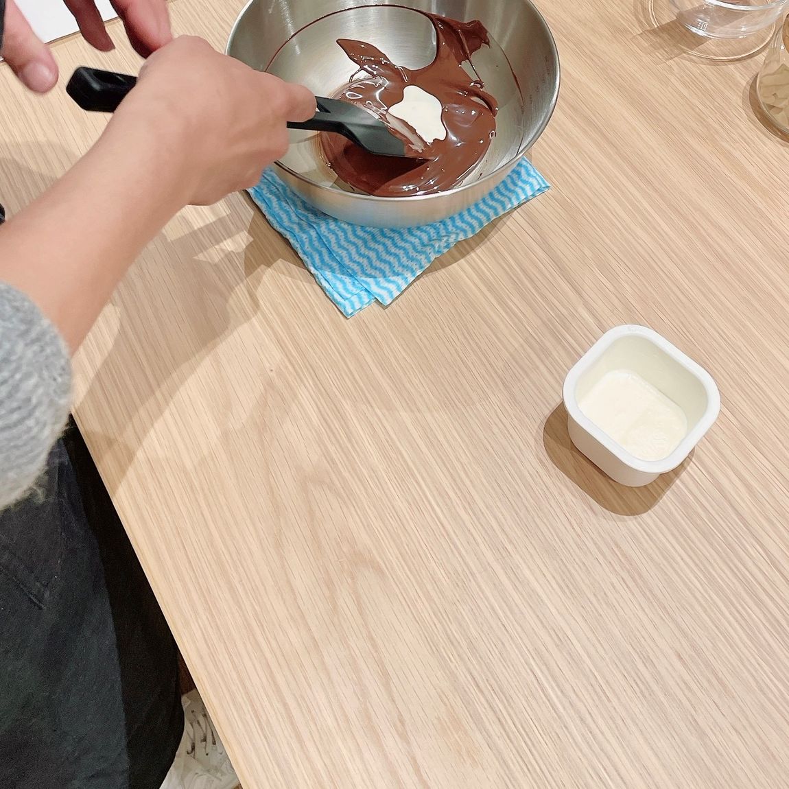 チョコと生クリーム