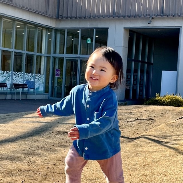 デニムスタンドカラーシャツ