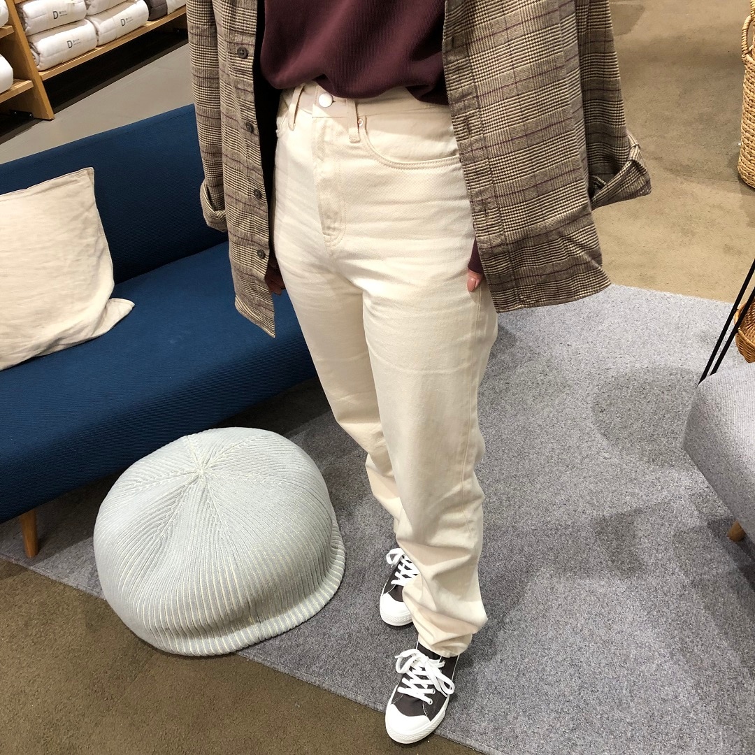レギュラーデニムパンツ