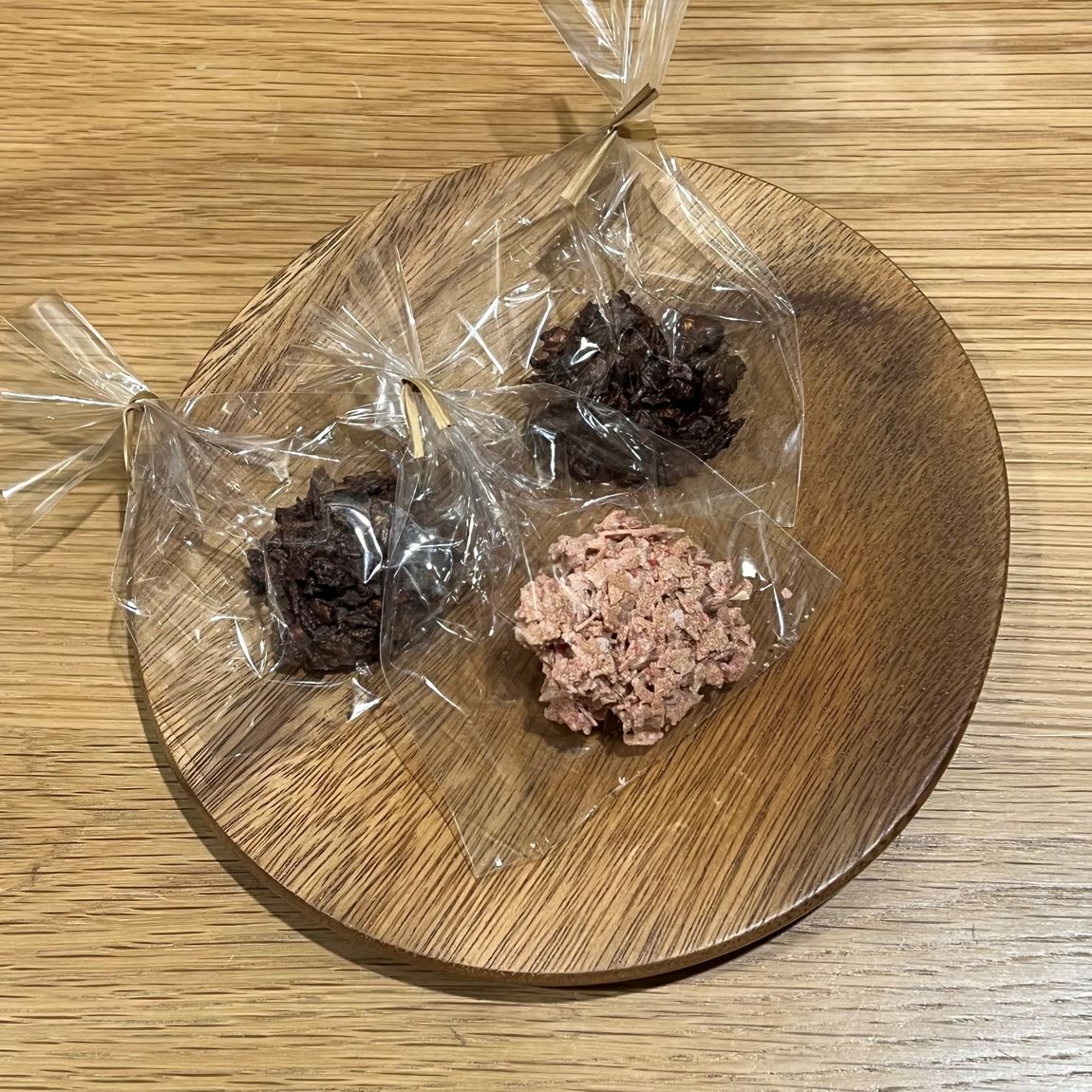 ナッツクランチチョコ完成写真