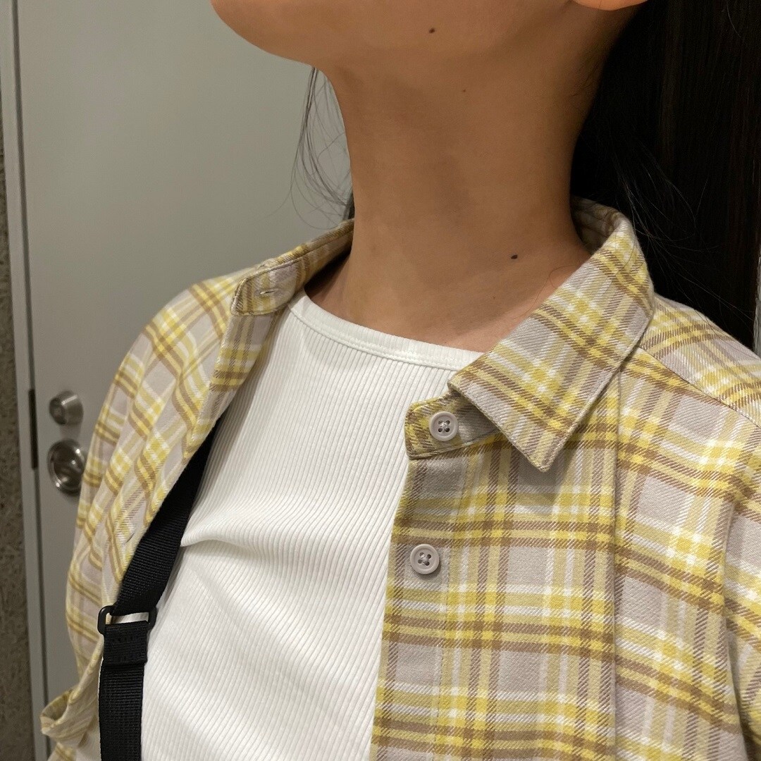 襟元　アップ