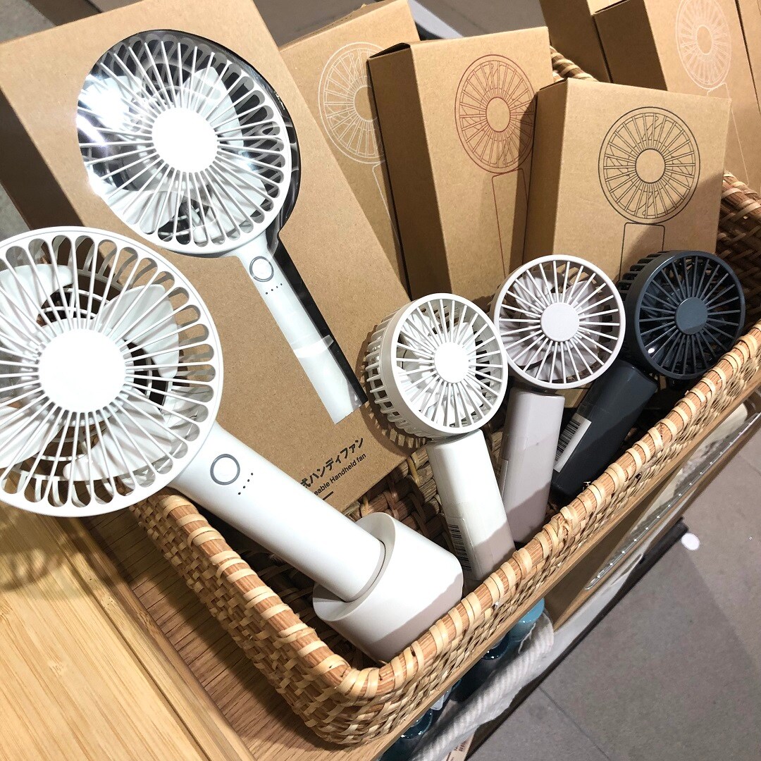 【ザ・モール仙台長町】夏に大活躍するハンディファン