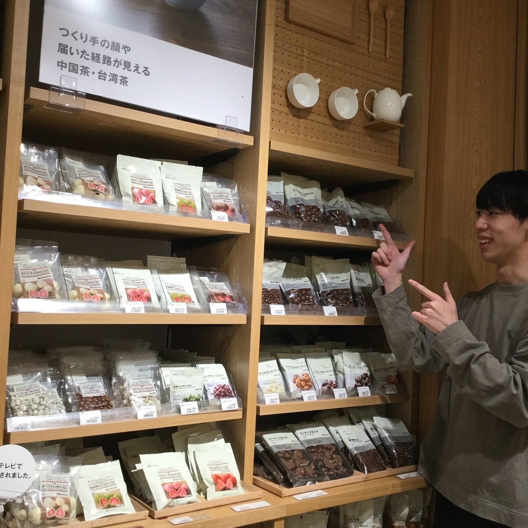 チョコレート売場