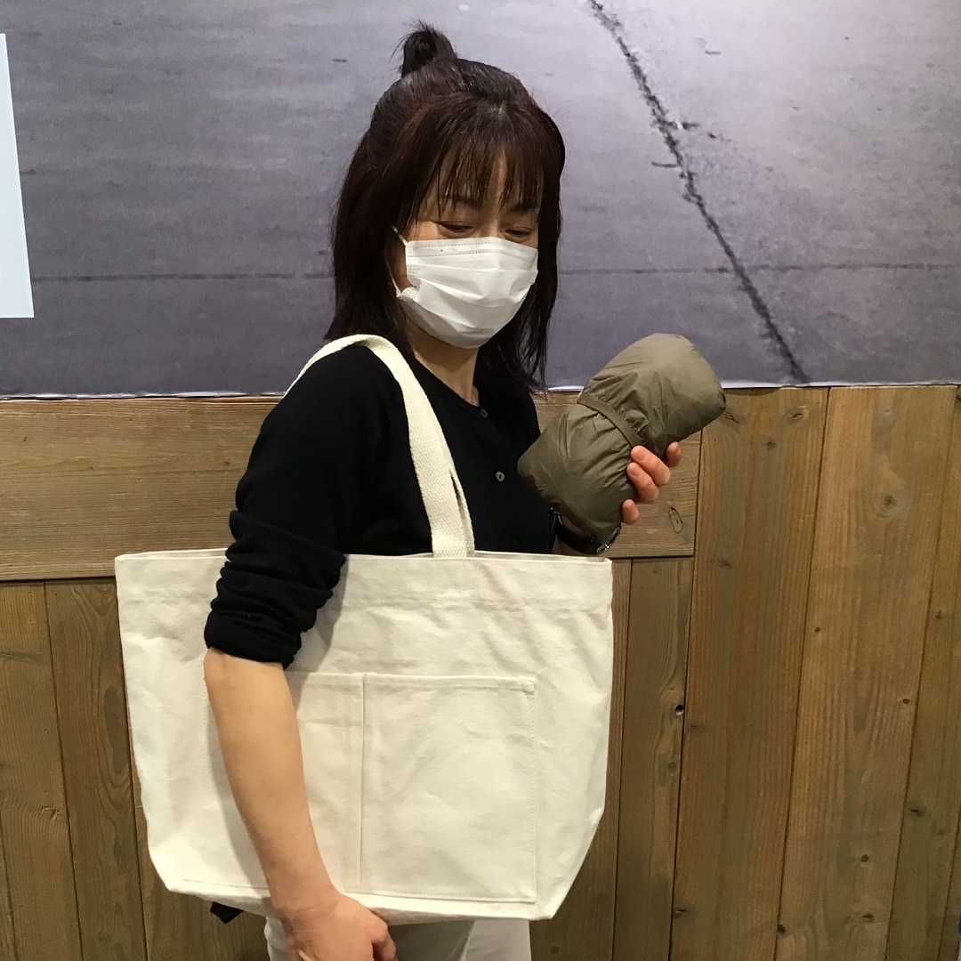 【京阪モール】店舗から始めるSDGs vol.25｜再生ナイロン軽量ダウン