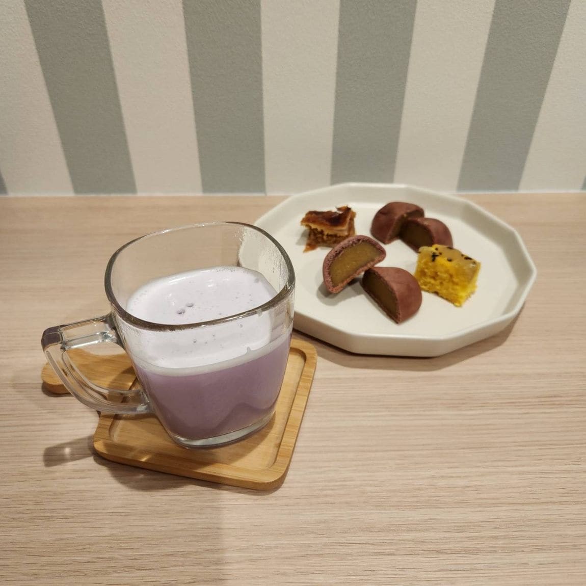 ラテ　菓子