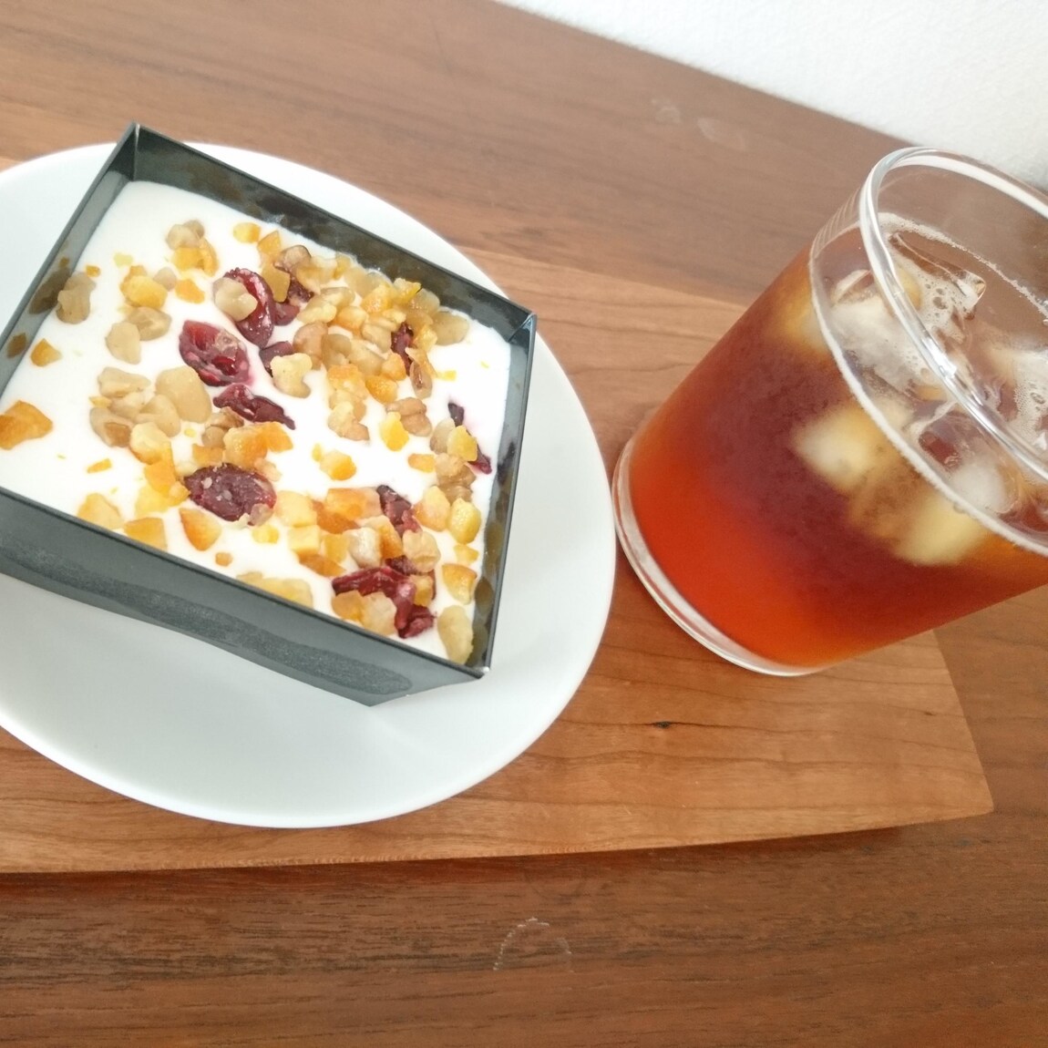 リコッタのチーズケーキ全体画像