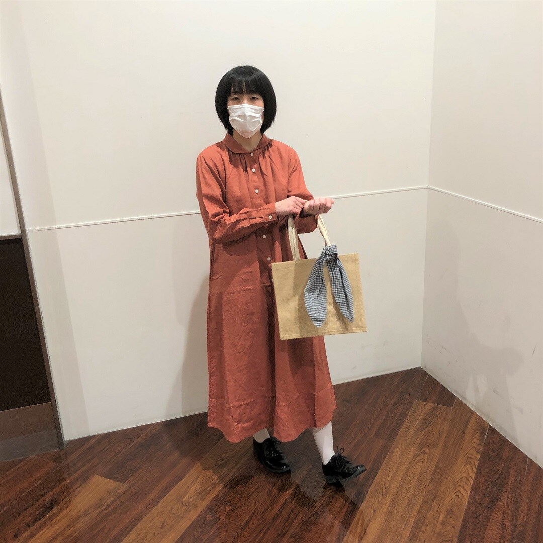 リネンワンピース