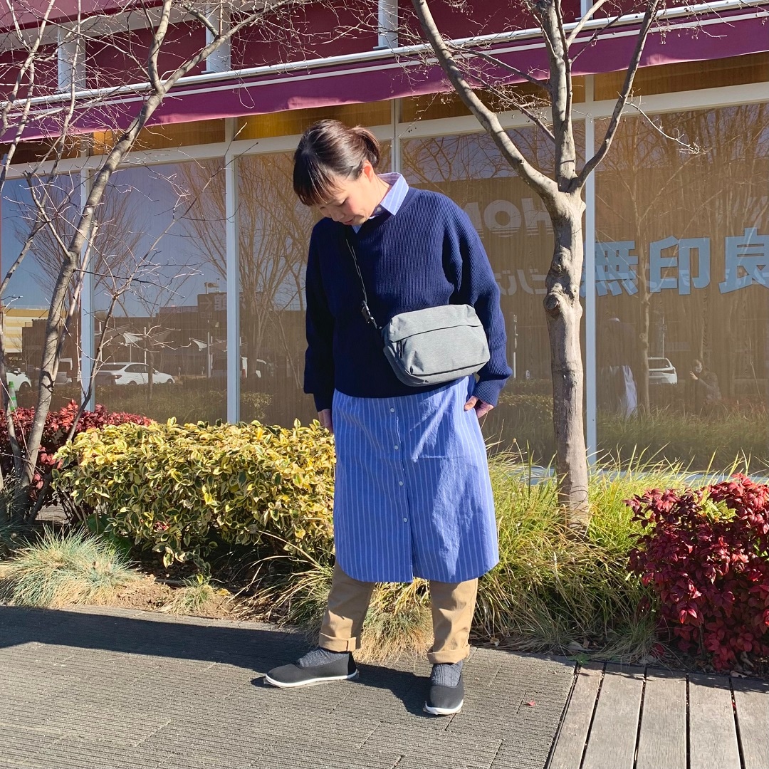 045355　畦編み1