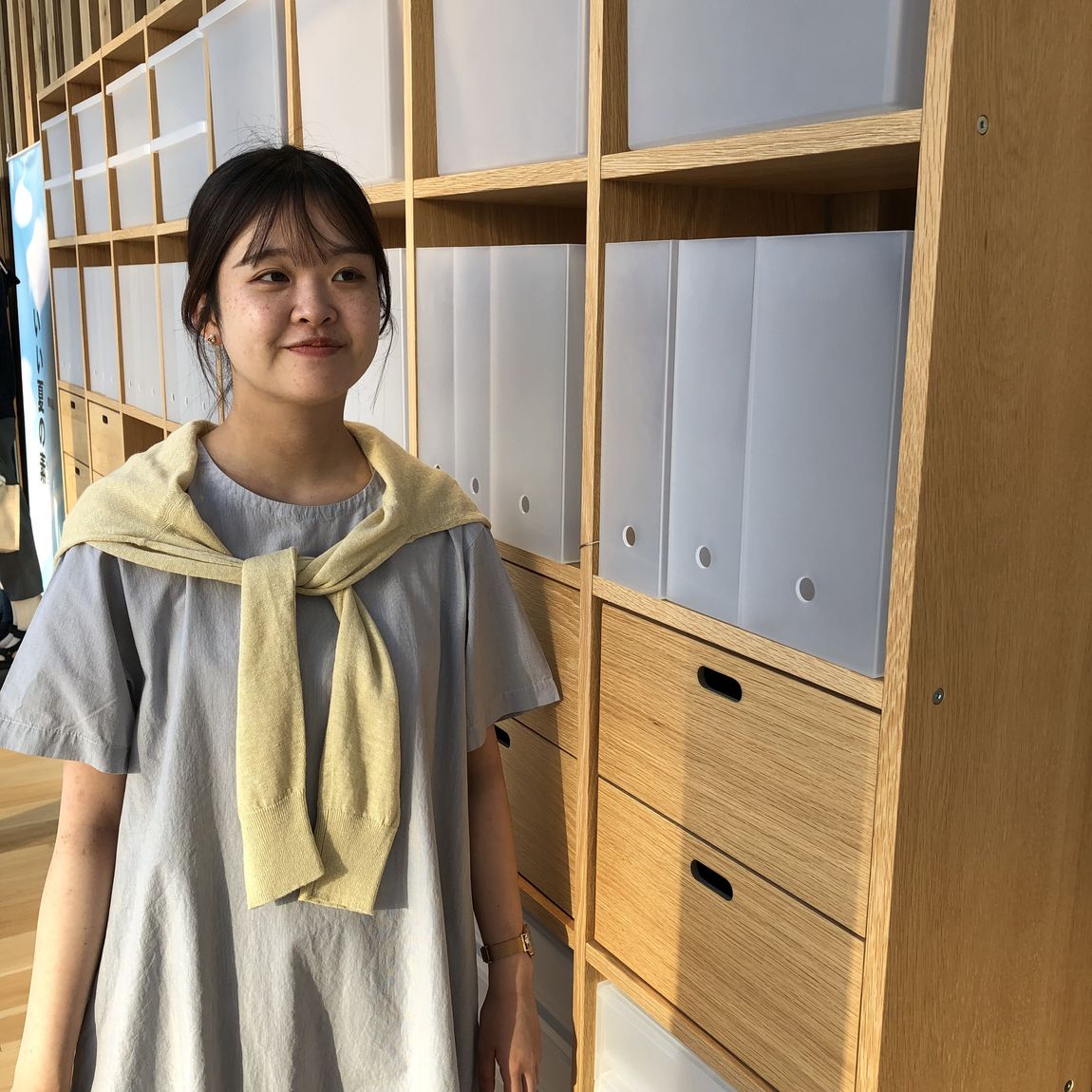 涼感ワンピース　アップ
