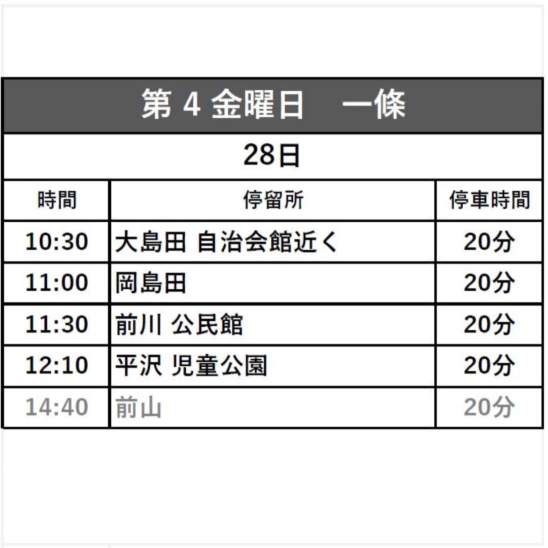 一條２
