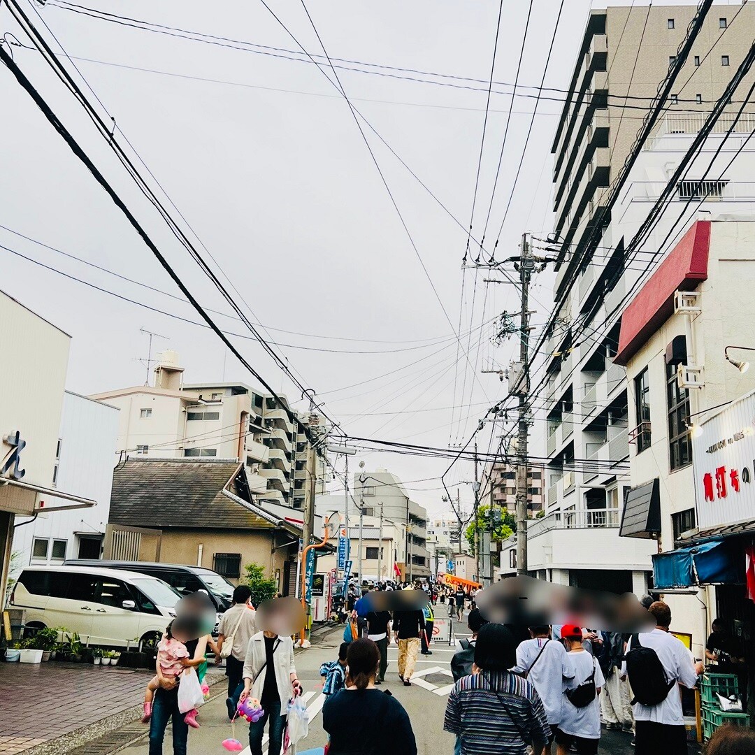 歩行者天国へ