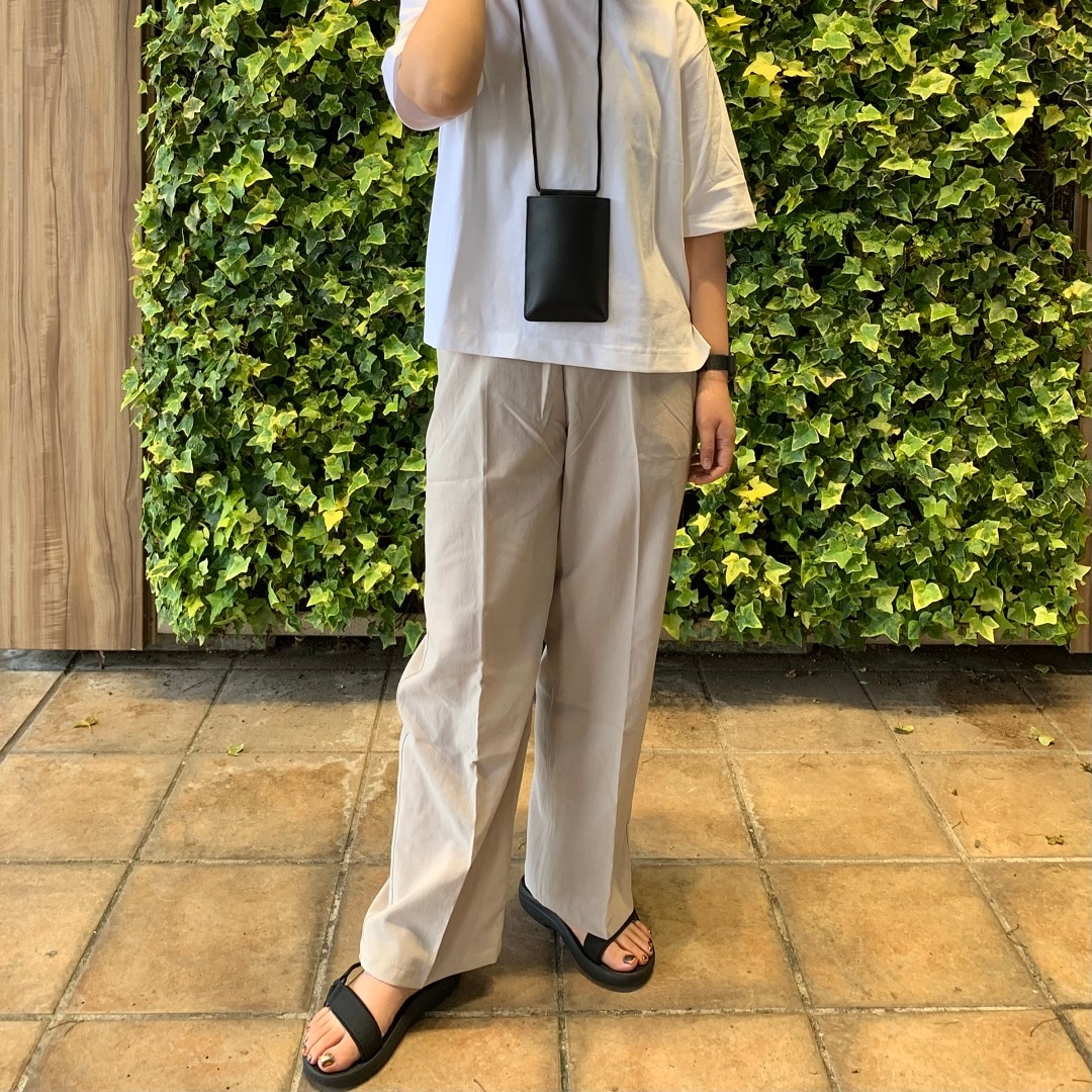 涼感UVカットワイドTシャツ着用写真