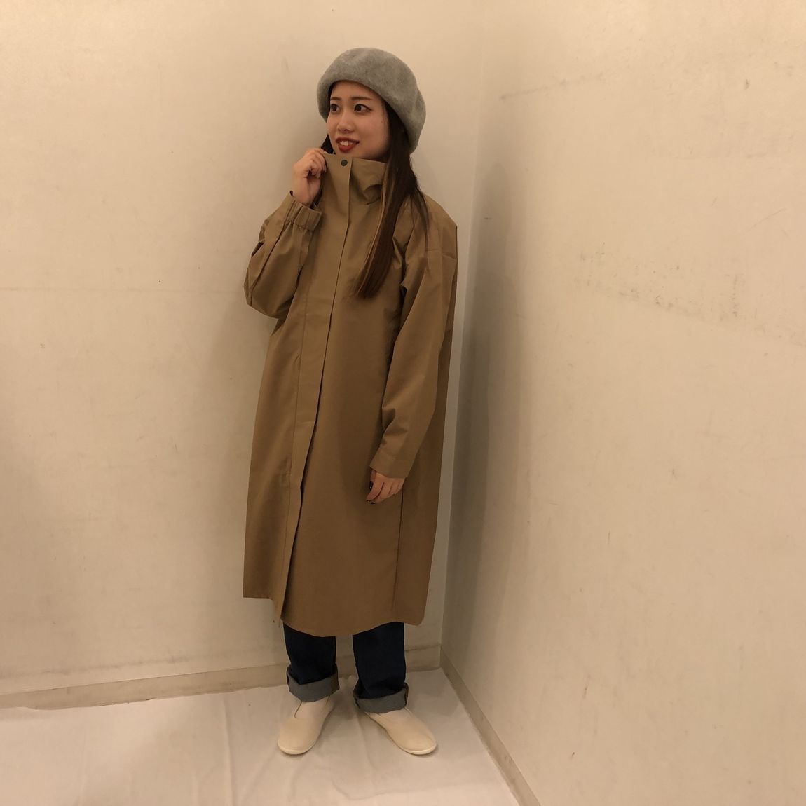 コート　閉め