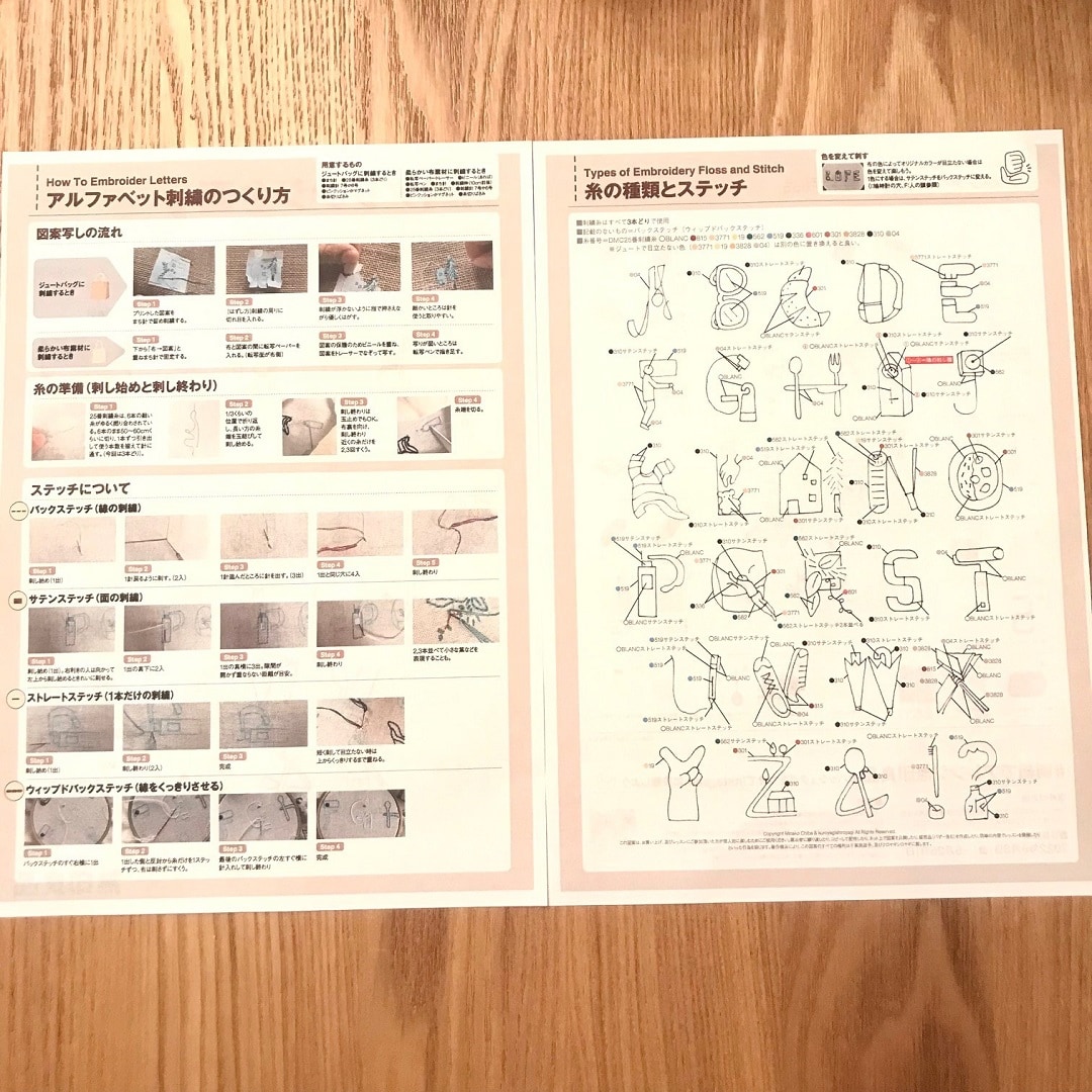 【ザ・モール仙台長町】刺繍　仕方