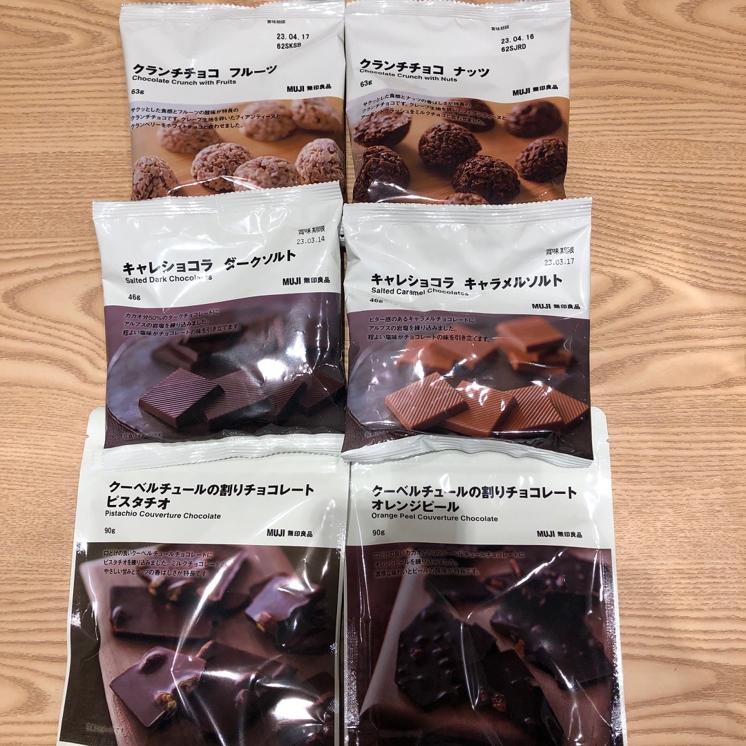割れチョコなど