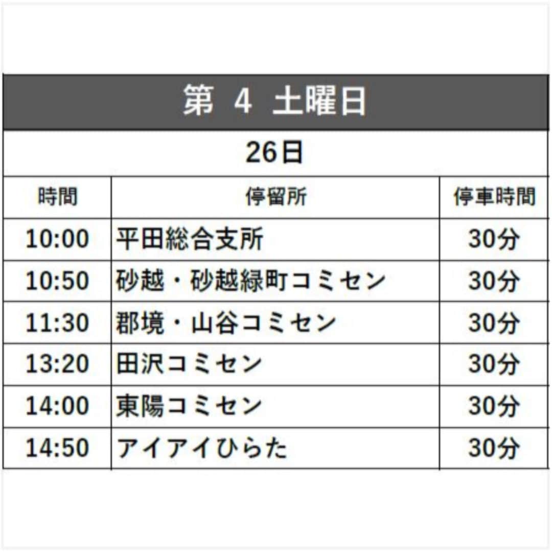 土曜日３