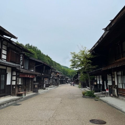 奈良井の街並み