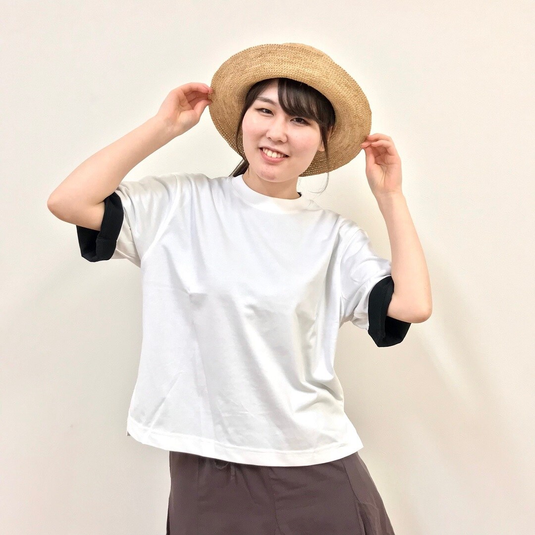 【ザ・モール仙台長町】涼感UVカットワイド半袖Tシャツコーディネート