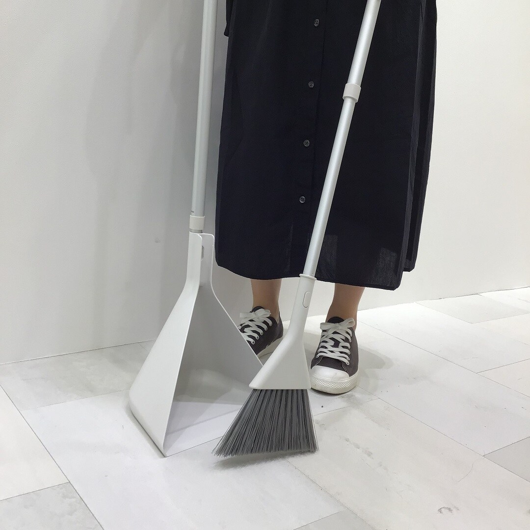 屋外用ほうき　ちりとり