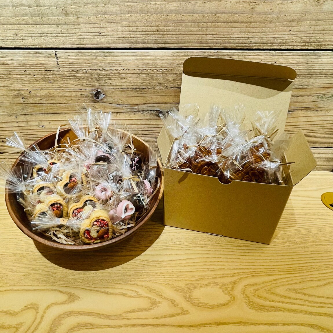 手作りのお菓子