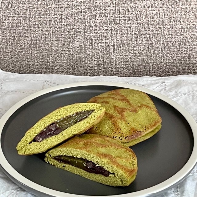 抹茶どら焼き
