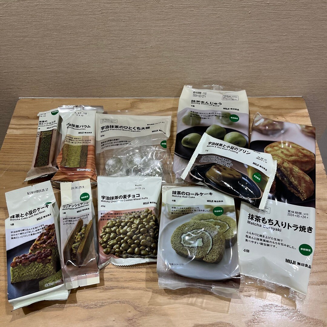 抹茶お菓子