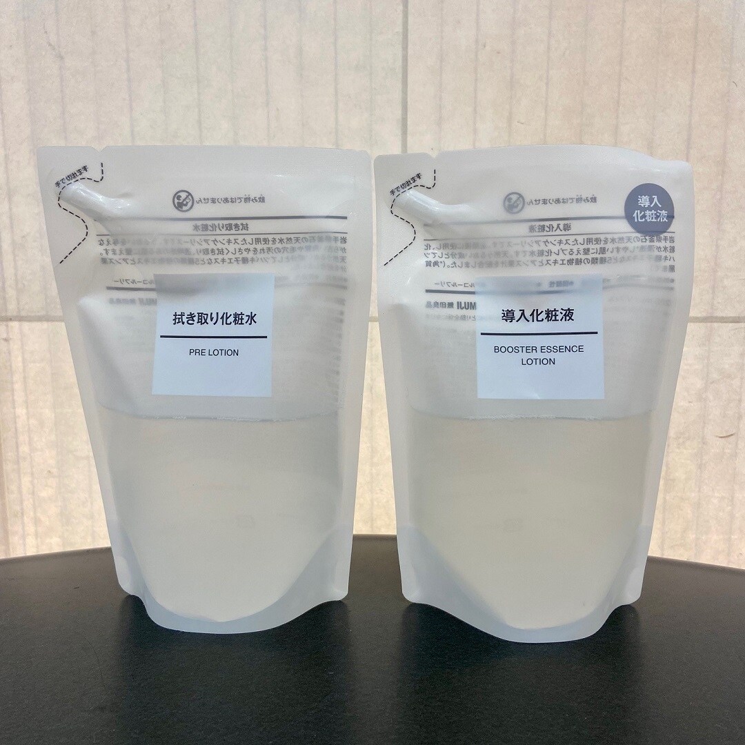 【CoCoLo長岡】化粧水、乳液の詰め替えが出ました。