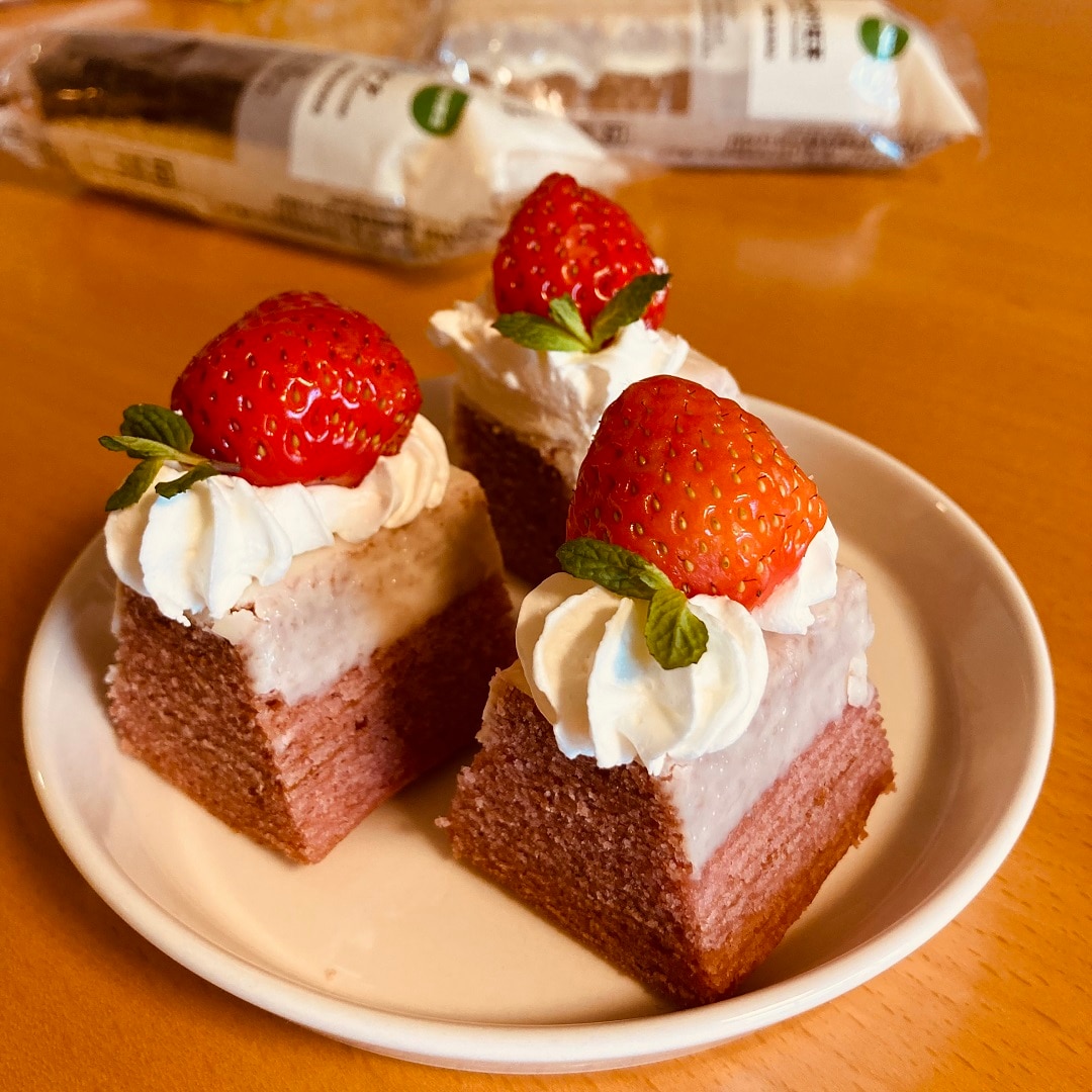 ショートケーキ風バウム
